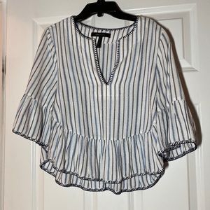BCBG striped top.